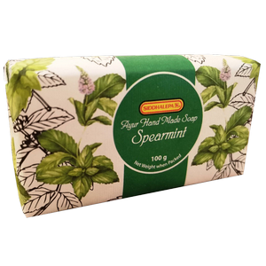 Hand Made Soap - Spearmint 100g