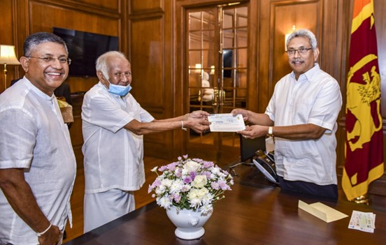 Donates Rs 5 mn to covid-19